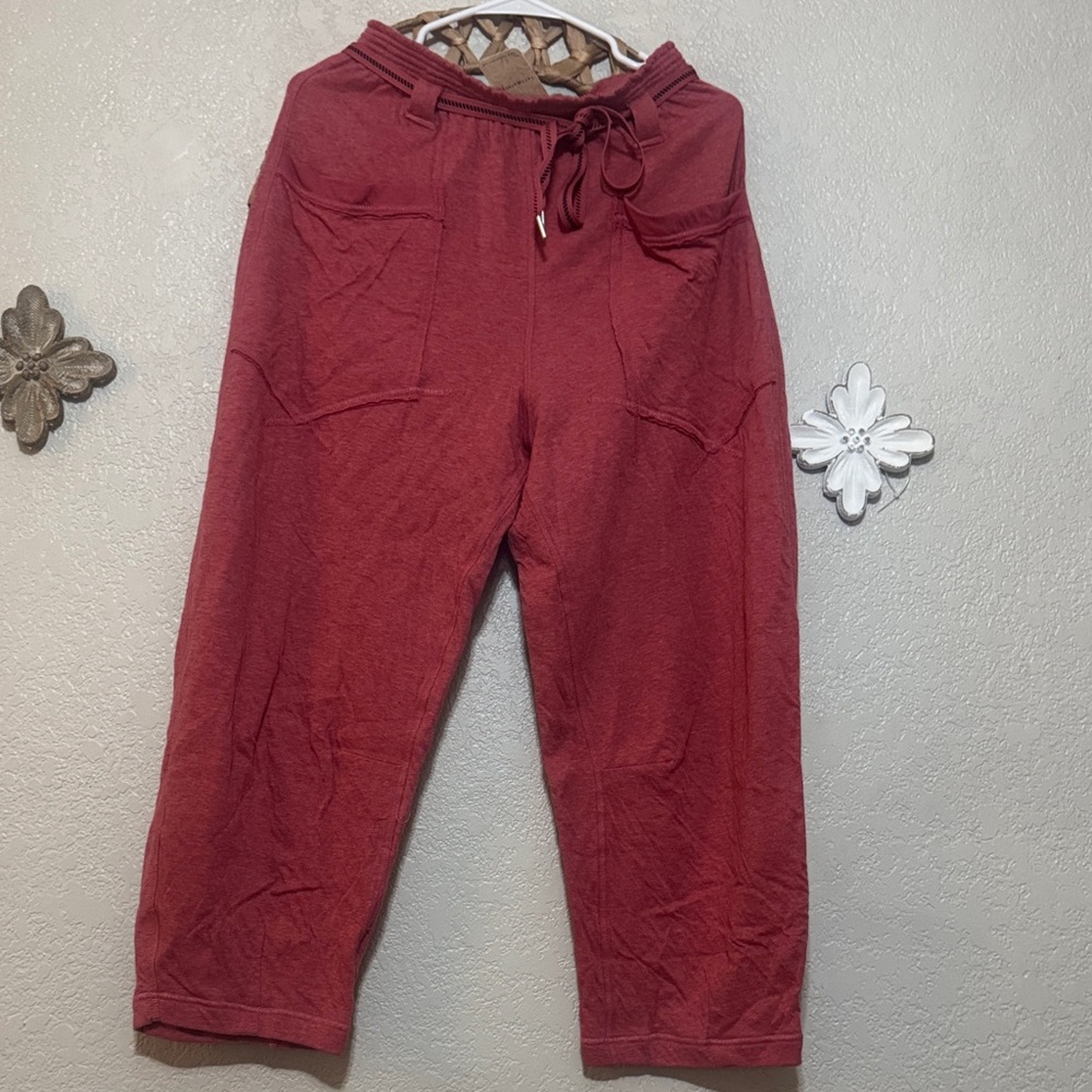 Free People Red Casual Pants - Picture 2 of 4